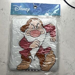Disney grumpy adult size rain poncho